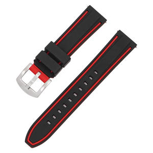 Correas de <span class=keywords><strong>Reloj</strong></span> <span class=keywords><strong>Inteligente</strong></span> Deportivas de Silicona Ajustables de 20/22/24/26 mm con Liberación Rápida - Product Image 6