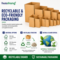Boîtes d'emballage en carton ondulé recyclables et imperméables personnalisables avec doublure en mousse pour le commerce électronique - Boîte pliante personnalisée