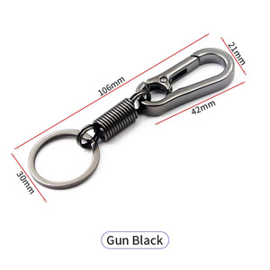Винтажный металлический карабин-брелок с УФ-принтом, пружинный альпинистский крючок, стильный брелок для карабина, модный стиль - Product Image 6