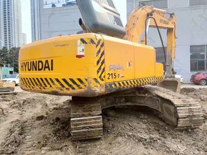 รถขุดมัลติฟังก์ชั่นแบบเกาหลี Hyundai 215-7 yanmar มอเตอร์เครื่องยนต์มีประสิทธิภาพสูง - Product Image 4