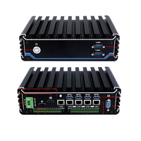 Iwill 4 puertos Gigabit PoE Puerto de red Control industrial Computadora host con GPIO de 16 bits Accesorio de computadora de visión artificial