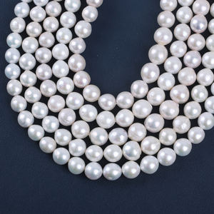 הסיטונאי של 11-13 מ "מ עגולה לבן-גדילי מים מתוקים טבעיים - Product Image 4