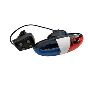 <span class=keywords><strong>Klaxon</strong></span> électrique avec lumière d'alarme pour <span class=keywords><strong>vélo</strong></span>, voiture électrique et VTT - Accessoire électronique multifonction - Product Image 1