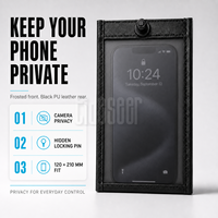 Sacs de téléphone portable verrouillables et sacs anti-caméra réutilisables pour expositions d'art, mariages et fêtes