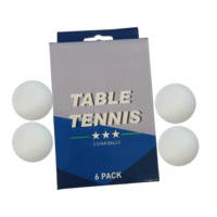 Pelotas de Ping Pong con Logotipo Personalizado, Equipo de Tenis de Mesa, Juego Entretenido, Pelotas de Tenis de Mesa Baratas, Venta al por Mayor de Fábrica China