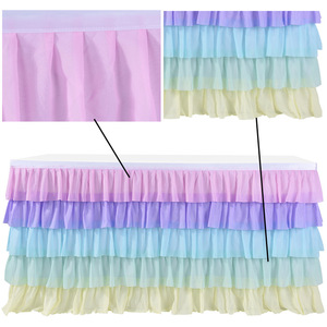 Nappe <span class=keywords><strong>Licorne</strong></span> Moderne pour Gâteau de Table Décorations de Fête d'<span class=keywords><strong>Anniversaire</strong></span> et de Mariage pour <span class=keywords><strong>Amazon</strong></span> Ins Vente en Gros - Product Image 3