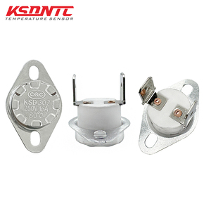 مفتاح تحكم في درجة الحرارة من السيراميك KSD302/KSD301 بقوة 16 أمبير ودرجات حرارة 50/60/85/90/120/150 درجة، متوفر من المصنع - Product Image 1