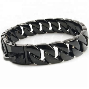 Collier pour <span class=keywords><strong>chien</strong></span> de grande taille en chaîne cubaine dorée de luxe de 24 pouces, collier pour Pitbull - Product Image 2