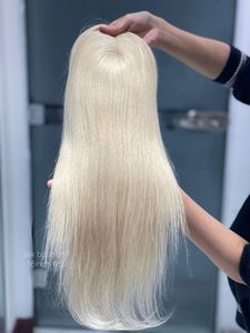 2024 haute qualité soyeux droite Balayage perruque européenne Remy cheveux pour les femmes brut Topper pour la perte de cheveux haut de gamme produit de cheveux humains - Product Image 5