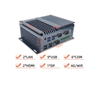 Grado Industrial baja temperatura N97 N100 N300 16G DDR4 Windows 11 Linux i210 2 * LAN IO control mini pc computadora