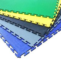Baldosas de PVC de Buena Calidad y Duraderas, Resistentes a las Carretillas Elevadoras, para Almacenes y Talleres, Baldosas de Goma para Pisos de Garaje