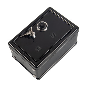 <b>Key</b> <b>Lock</b> Mini Locker <b>Safe</b> Metal Coin Bank with Combination for Boys and Girls Piggy Bank for Hotel Use - Product Image 6