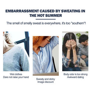 EELHOE 60ml Crema Corporal <span class=keywords><strong>Antitranspirante</strong></span> Axila Mal Olor Eliminación Refrescante <span class=keywords><strong>Antitranspirante</strong></span> Axilas Sudor Detener Roll on - Product Image 6