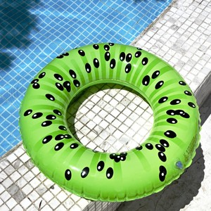 TANYOZHE Kiwi Fruit Inflatable Swimming <b>Ring</b> For Children 60cm Pool Float Water Toy - Product Image 3