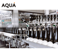 Système de remplissage isobare à pression équilibrée Machine de remplissage PET ou bouteille en verre vin bière