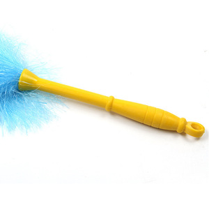Plumeau en fibres de style coréen, tête ronde de 65 cm, couleur arc-en-ciel, pour le nettoyage des meubles - Product Image 3