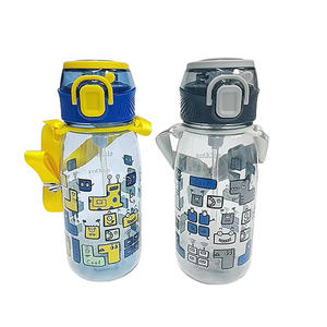 GZysl กระเป๋าเป้2024ลายการ์ตูนน่ารักๆแบบพกพาสุดฮ็อตพกพาสะดวกทำจากพลาสติกรูปทรงตุ่นปากเป็ดขวดน้ำข้ามพรมแดน - Product Image 3