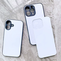 GScase Entrepôt Design Personnalisé 2D Aluminium Blanc Sublimation Etui pour téléphone pour iphone 16 Pro Max 14 Plus 15 16E 13 12 11