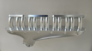 Collecteur d'admission en aluminium haute performance OM606 Moteur diesel pour Mercedes-Benz 3.0L W124 E300 - Product Image 2