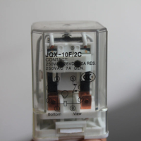 Relé Electromagnético JQX-10F 2C/3C DPDT 10A 250VAC Miniatura con Protección Epoxi y Componentes Cerámicos CPR