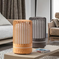 Mini-purificateur d'air rechargeable par USB, humidificateur à ultrasons, diffuseur d'huiles essentielles pour le travail à domicile-1 an 2