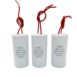 Condensateur de fonctionnement CBB60450V, <span class=keywords><strong>35uf</strong></span>, 50/60Hz avec fil pour machine à laver et pompe, prend en charge la personnalisation des petits lots. - Product Image 2