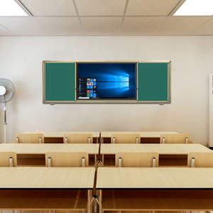 Venta Directa de Fábrica, Pizarras Digitales Interactivas, <span class=keywords><strong>Pizarra</strong></span> Deslizante de Empujar y Tirar para Aulas - Product Image 4