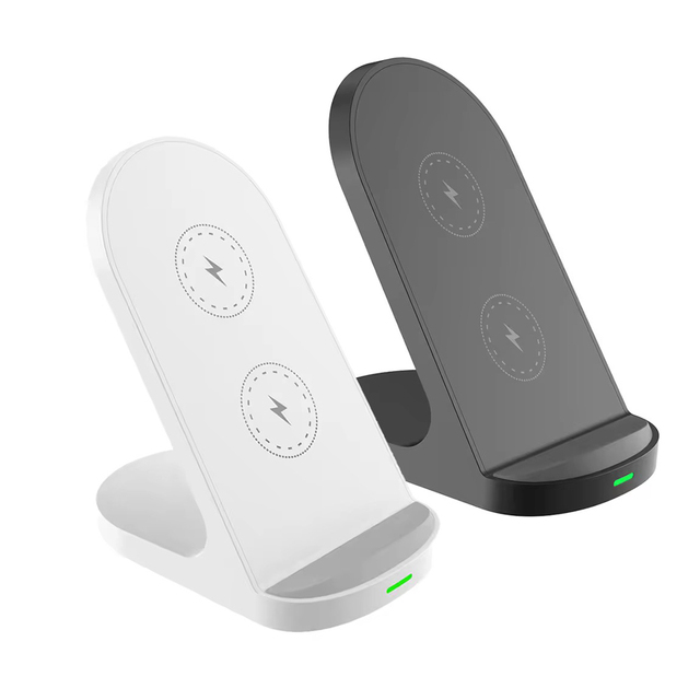 15W Fast Charging Station Wireless Charger Type C Wireless Charging Phone Holder for iPhone