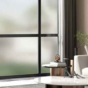 Pellicola Decorativa Moderna Opaca Bianca per Finestre, Pellicola Privacy per Vetri per Decorazione di Uffici e Bagagliere - Product Image 6