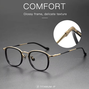 Osicare M3118 Hochwertige klassische Brillen Gafas De Lujo Lentes Neue Vintage-Spezifikationen Brillen designer Titan glas rahmen - Product Image 2