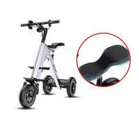 Scooter électrique pliable à trois roues le moins cher de 2026 pour personnes âgées, déambulateur à assistance électrique