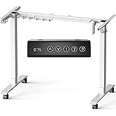 Mécanisme de levage de bureau électrique réglable à double moteur OEM à bas prix, anti-collision, moderne, pliable, convertible, en acier au carbone