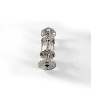 Tuyau sanitaire droit en acier inoxydable 304/316 avec regarderette, poli, DN32 - Product Image 3