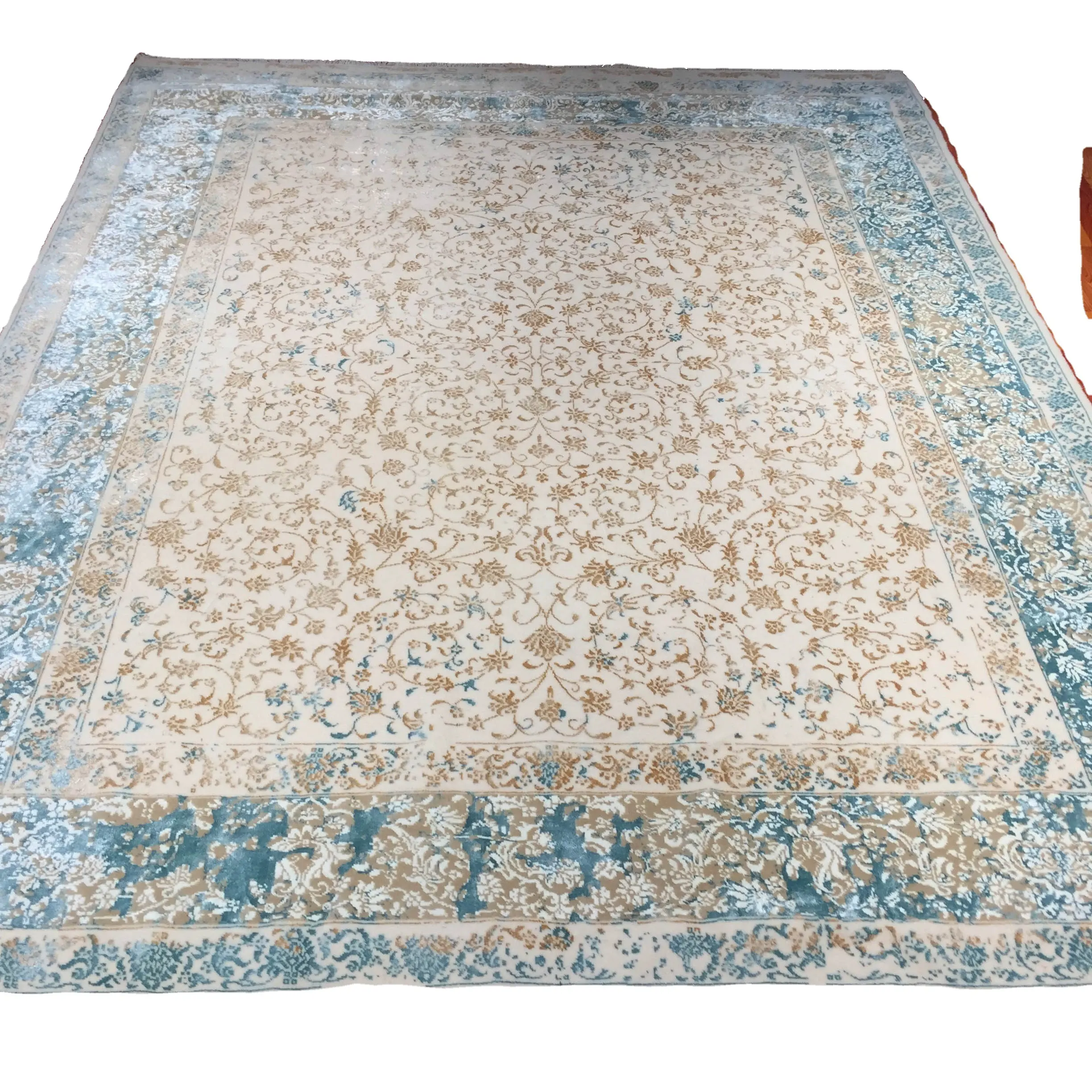250x320cm factory price turkish handmade hand knotted persian 100% wool indoor hotel office area carpets rugs