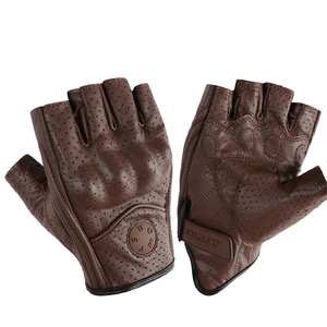 <span class=keywords><strong>Gants</strong></span> de <span class=keywords><strong>moto</strong></span> en <span class=keywords><strong>cuir</strong></span> pour <span class=keywords><strong>homme</strong></span> Suomy, demi-doigts, pour sports de plein air, cyclisme, course estivale, respirants - Product Image 2