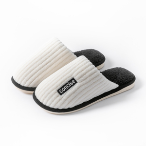 Nuove scarpe da <span class=keywords><strong>donna</strong></span> autunno e inverno popolari per la casa, antiscivolo con suola spessa <span class=keywords><strong>pantofole</strong></span> <span class=keywords><strong>di</strong></span> cotone per interni ed esterni - Product Image 5