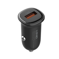 LDNIO C105 Quick Mini Fast Portable QC 3.0 PD 30w 12v 24v Single Type-c USB Car Charger Adapter for Phone