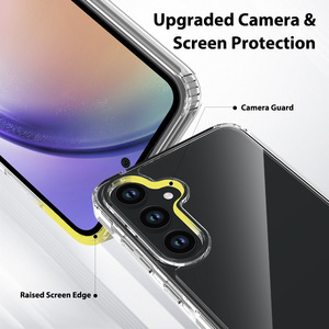Étui de téléphone portable transparent anti-jaunissement personnalisé de 1,5 mm en TPU anti-rayures pour <span class=keywords><strong>Samsung</strong></span> A55 5G, <span class=keywords><strong>coque</strong></span> de téléphone transparente - Product Image 5