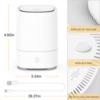 Diffuseur d'huiles essentielles portable, humidificateur d'air USB, diffuseur d'arômes ultrasonique électrique, aromathérapie