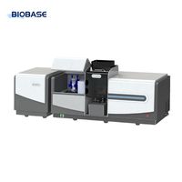 Spectrophotomètre UV-Vis Biobase, spectromètre d'absorption atomique, mesure d'échantillons en microvolume pour la recherche hospitalière