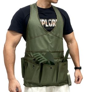 Penggong Gardening Tool Apron Oxford Cloth Multi-pocket Garden Work Wear Set - Product Image 1