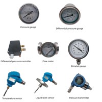 Petrol Chemical Power Plant Temperature Instrument Dial 150mm Bimetal Thermometer