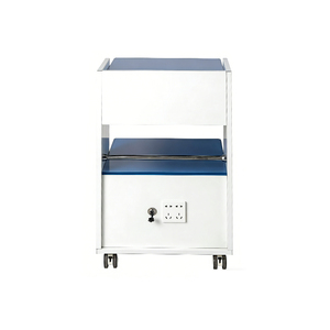 <span class=keywords><strong>Armoire</strong></span> de rangement médical mobile verrouillable à 3 tiroirs pour le stockage d'instruments en milieu hospitalier et clinique - Product Image 3