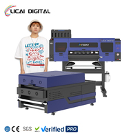 Imprimante DTF haute vitesse 60cm avec tête d'impression I3200 * 4 Machine d'impression par transfert de chaleur pour les petites entreprises