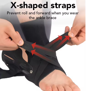 Aofit thể dục bóng rổ hỗ trợ mắt cá chân cú đúp thể thao chân bảo vệ bong gân chấn thương bọc chân thả cú đúp mắt cá chân nẹp ổn định - Product Image 5
