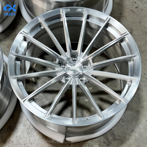 Jantes en alliage argent brossé 5x108 5x112 5x114.3 5x120 Roues forgées <span class=keywords><strong>17</strong></span> 18 19 20 21 pouces Monoblock pour Benz Audi bmw E92 E36 - Product Image 1