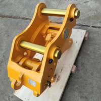 Attache rapide mécanique jaune avec composant moteur pour excavatrices de 1,5 à 4 tonnes, acier de haute qualité, garantie 12 mois