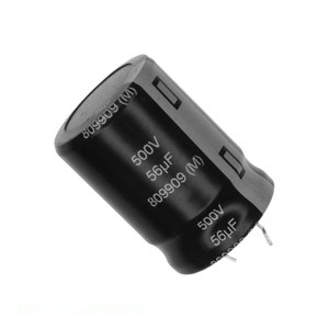ตัวเก็บประจุแบบ Through Hole CAP ALUM 56UF 20% 500V SNAP TH ECO-S2HP560BA ของแท้ 56 ยูเอฟ - Product Image 1