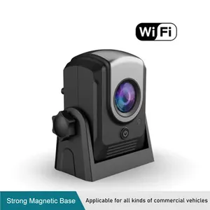 Wi-Fiソーラーパネル100mフロントリアビューカメラバスバントラック用ワイヤレスカーカメラRvはIosAndroidフォンをサポートしています