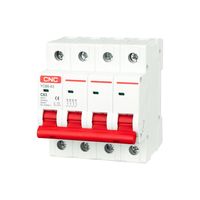 Disjoncteur miniature CNC YCB6-63, fabrication chinoise, 10A 16A 25A 32A 63A, 3 pôles, AC, 230V, IP20, capacité de coupure 4,5kA